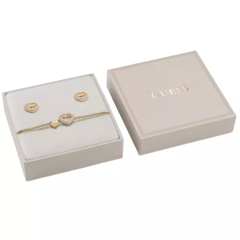 JUBS05075JWYGS GUESS ženski set (minđuše i narukvica)