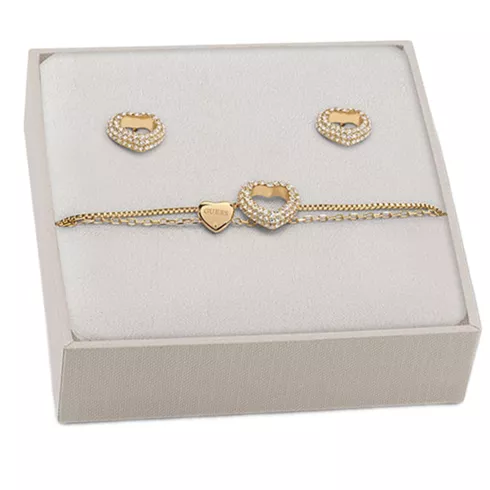 JUBS05075JWYGS GUESS ženski set (minđuše i narukvica)