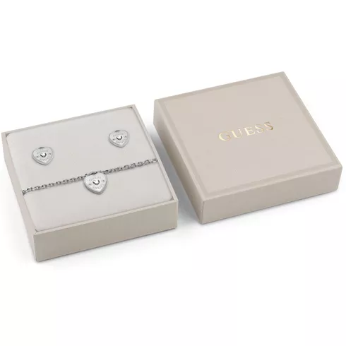 JUBS05079JWRHS GUESS ženski set (minđuše i narukvica)