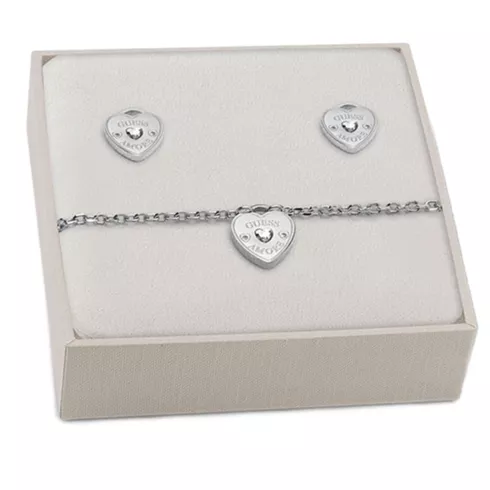 JUBS05079JWRHS GUESS ženski set (minđuše i narukvica)