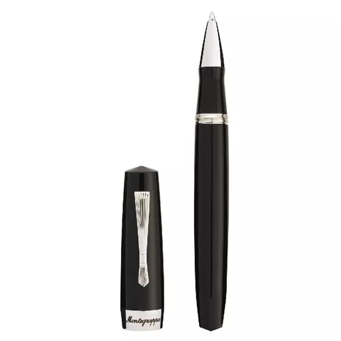 ISE2RRAC MONTEGRAPPA Elmo Jet Black rollerball pen