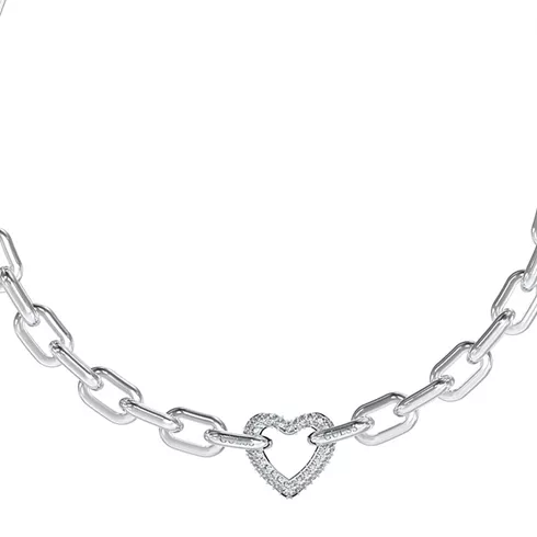 JUBN05015JWRHT/U GUESS Silver ženska ogrlica