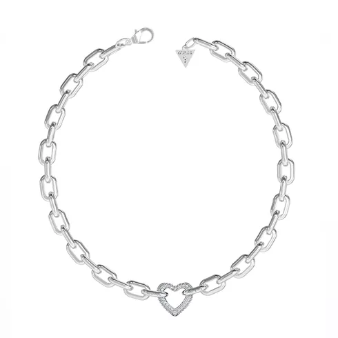 JUBN05015JWRHT/U GUESS Silver ženska ogrlica