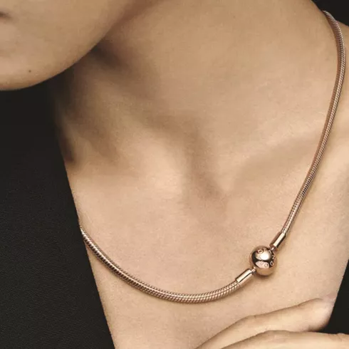 382234C00-50 PANDORA NAKIT - ogrlica 14k roze pozl CE/22