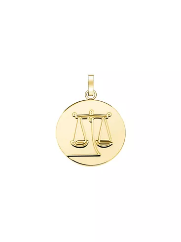 PE-GOLD-LIBRA ROSEFIELD NAKIT privezak