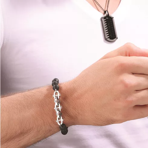 PEAGB2211231 POLICE NAKIT Bolt muška narukvica