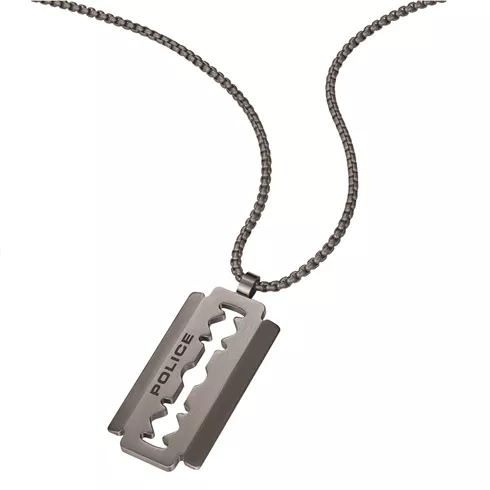PEAGN0005502 POLICE NAKIT Razorblade muška ogrlica