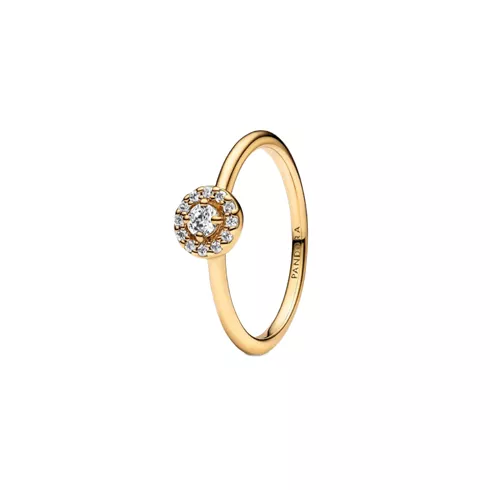 163554C01-54 PANDORA Round Pave Halo prsten