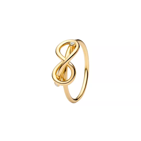 163759C01-52 PANDORA Infinity Knot ženski prsten