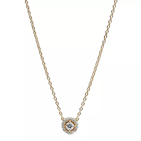363548C01-45 PANDORA Round Pavé Halo ženska ogrlica