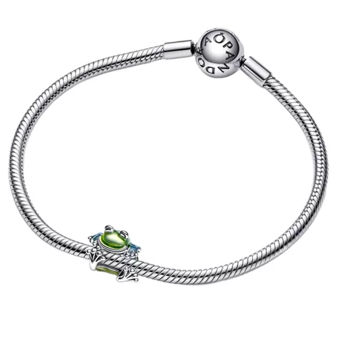 793342C01 PANDORA Climbing Frog privezak