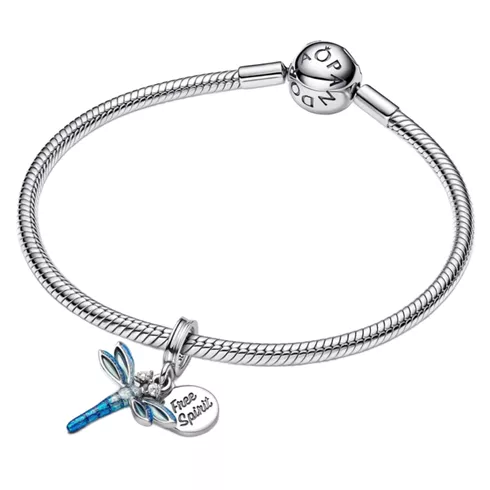 793745C01 PANDORA Dragonfly Double Dangle privezak