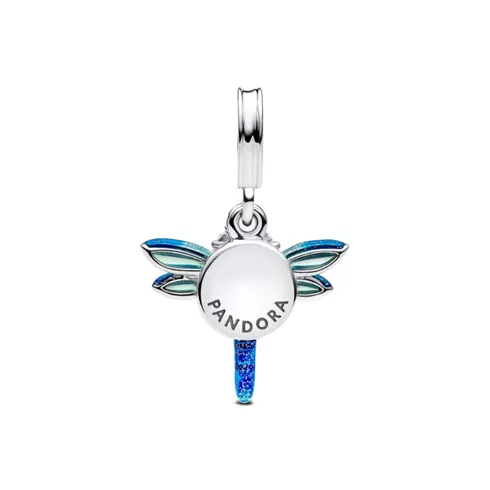 793745C01 PANDORA Dragonfly Double Dangle privezak