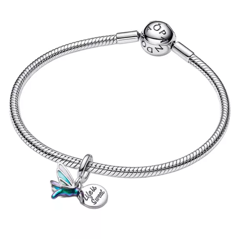 793746C01 PANDORA Hummingbird Double Dangle privezak