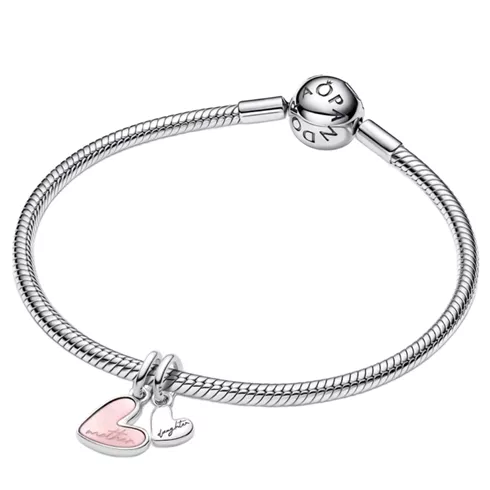 793766C01 PANDORA Splittable Mother & Daughter Dangle ženski privezak