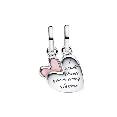 793766C01 PANDORA Splittable Mother & Daughter Dangle ženski privezak