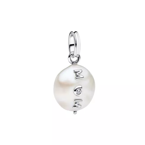 793783C01 PANDORA Treated Freshwater Cultured Baroque Pearl Mom Dangle ženski privezak