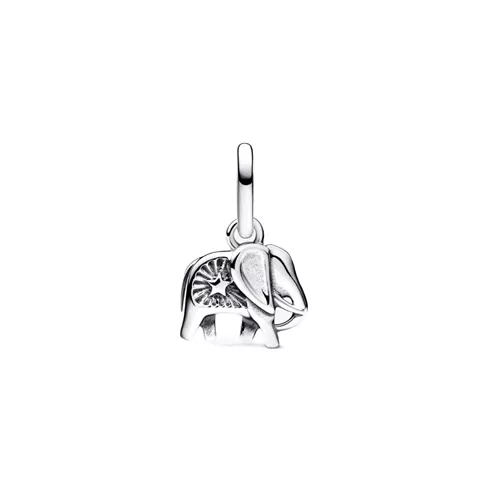 793858C01 PANDORA Turquoise-coloured Elephant Mini Dangle ženski privezak