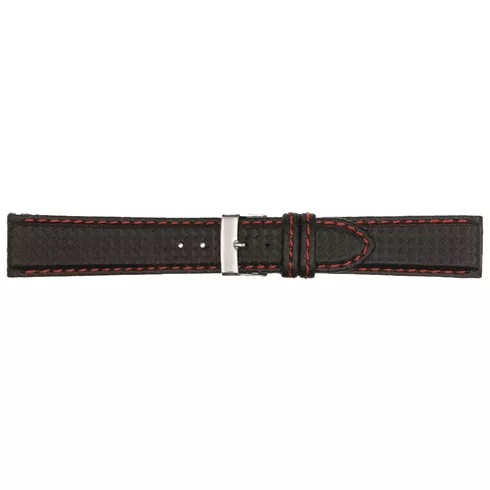 861/07.24 POLETTO Carbon Fiber Grained kožni kaiš