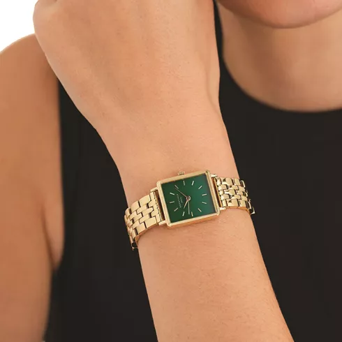 BEGSG-Q050 ROSEFIELD BOXY XS Emerald ženski ručni sat