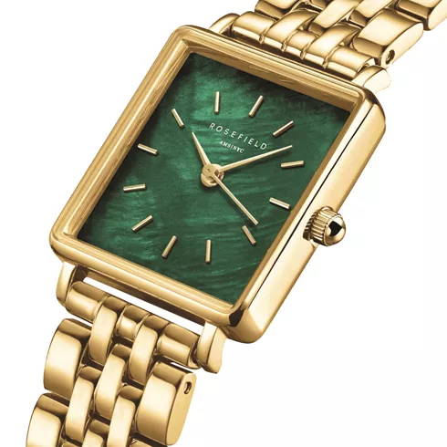 BEGSG-Q050 ROSEFIELD BOXY XS Emerald ženski ručni sat