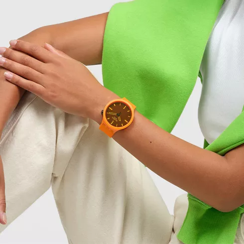 SB05O102 SWATCH Crushing Orange unisex ručni sat