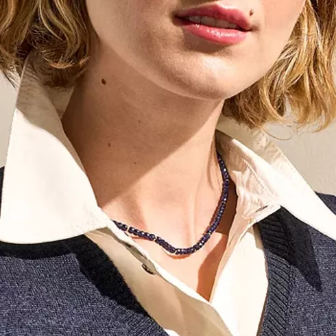 SKJ1889710 SKAGEN Anja Stone Gold-Tone ženska ogrlica