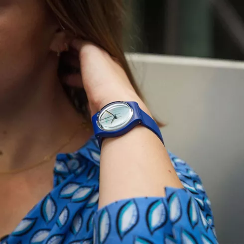 SO28N100 SWATCH Silverwakati ženski ručni sat