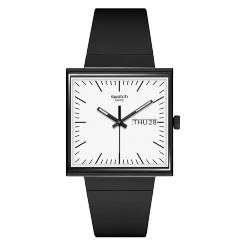 SO34B700 SWATCH What if Black unisex ručni sat
