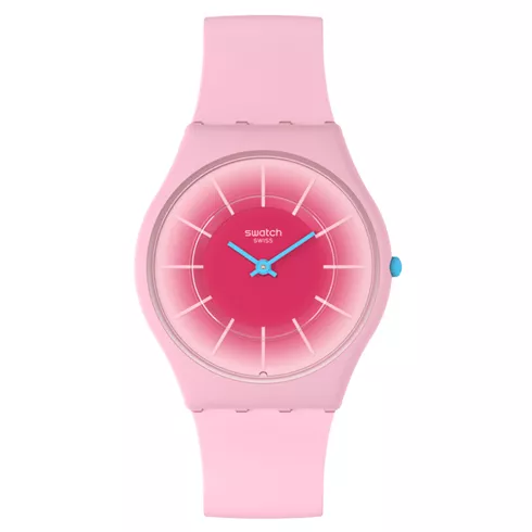 SS08P110 SWATCH Radiantly Pink ženski ručni sat