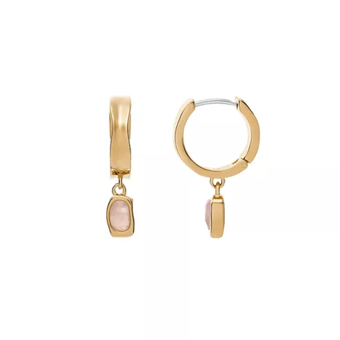 SKJ1864710 SKAGEN Anja Rose Quartz Gold-Tone ženske minđuše