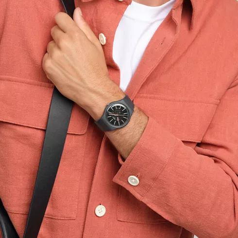 SO29A101 SWATCH Coblestone Street unisex ručni sat