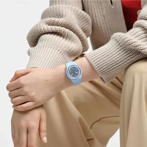 SO31L100 SWATCH Frozen Waterfall Unisex ručni sat