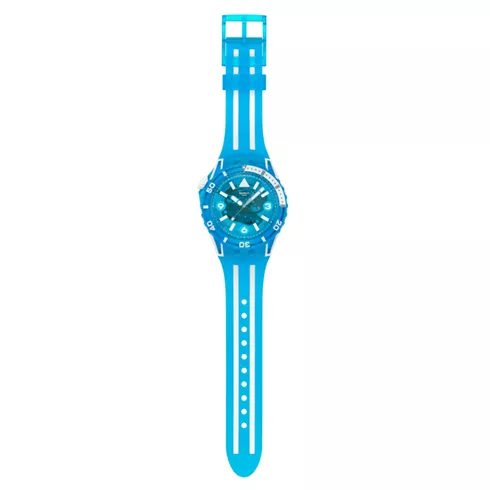 SSCU09S100  SWATCH Blue Fire unisex ručni sat