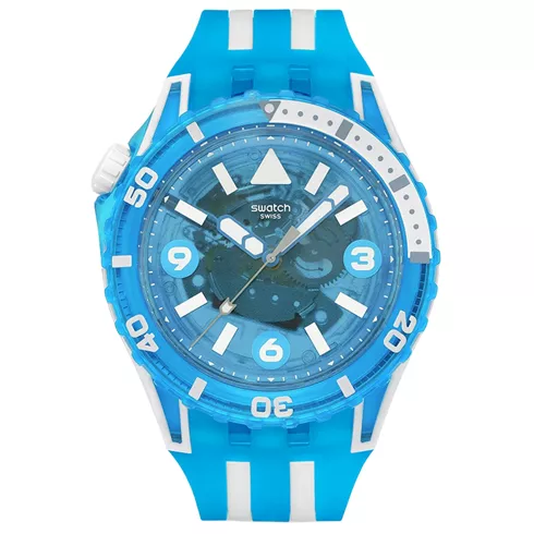 SSCU09S100  SWATCH Blue Fire unisex ručni sat