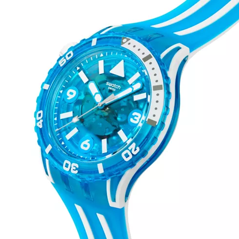 SSCU09S100  SWATCH Blue Fire unisex ručni sat