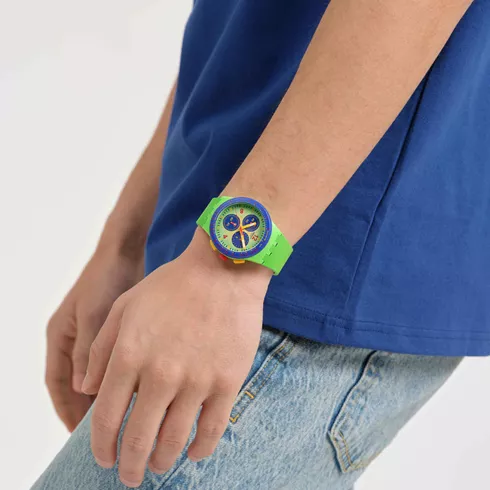 SUSG101 SWATCH Flowing Freshly unisex ručni sat