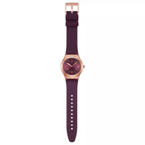 YIG401 SWATCH Burgundy Story ženski ručni sat