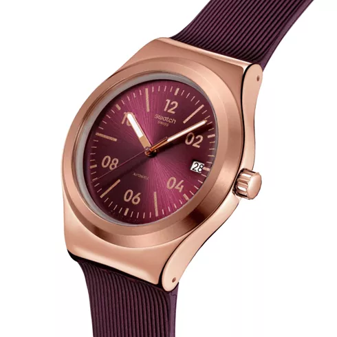 YIG401 SWATCH Burgundy Story ženski ručni sat