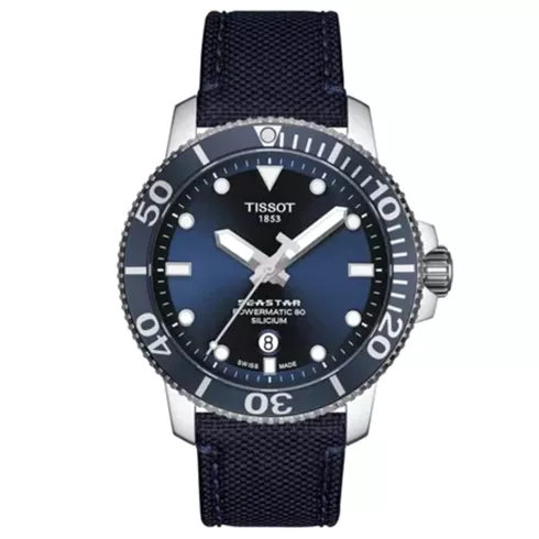 T120.407.17.041.01  TISSOT Seastar 1000 Powermatic 80 Silicium muški ručni sat
