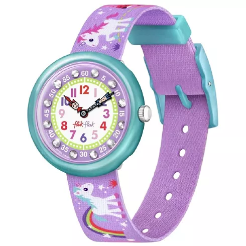 ZFBNP033 SWATCH Flik Flak Magical Unicorns dečiji sat