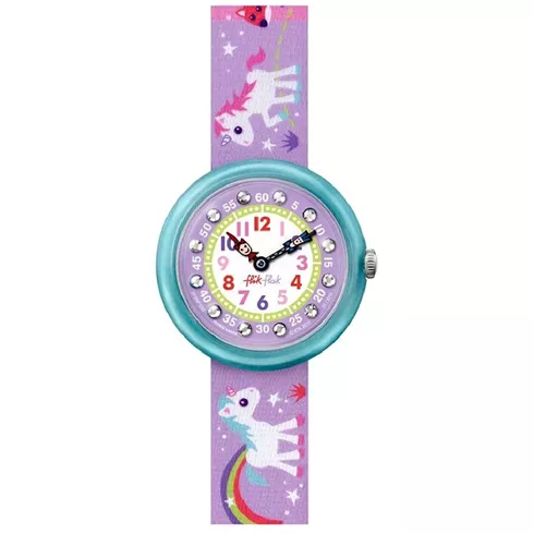 ZFBNP033 SWATCH Flik Flak Magical Unicorns dečiji sat