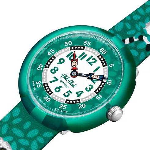 ZFBNP170 FLIK FLAK Swatch Curious Lemur dečiji sat
