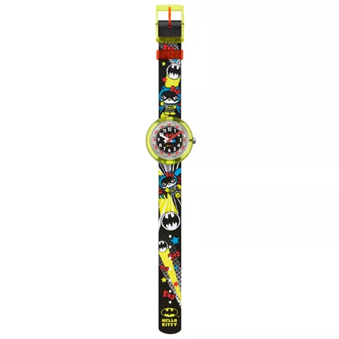 ZFLNP016 SWATCH Flik Flak Hello Kitty Batgirl dečiji sat