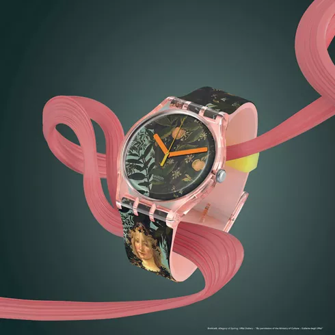 SUOZ357 SWATCH Allegoria della Primavera By Sandro Botticelli ženski ručni sat