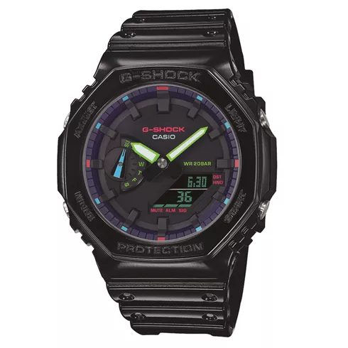 GA-2100RGB-1AER CASIO G-SHOCK Octagon muški ručni sat