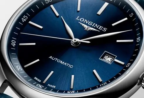 L2.893.4.92.0 LONGINES Master blue ručni sat