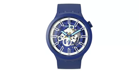 SB01N102 SWATCH Iswatch Blue unisex ručni sat