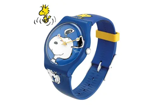 SO29Z106 SWATCH Peanuts Hee Hee Hee unisex ručni sat