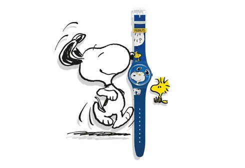 SO29Z106 SWATCH Peanuts Hee Hee Hee unisex ručni sat